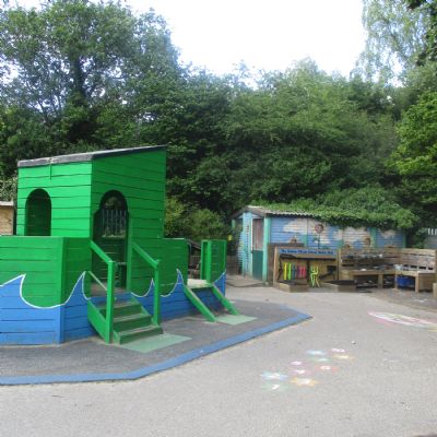 The pirate ship