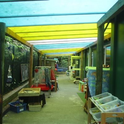 Reception outdoor area